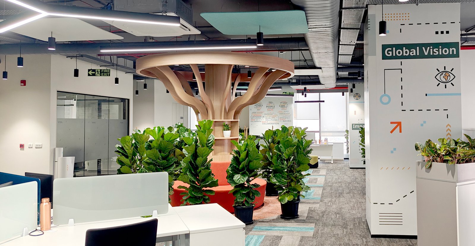 Office branding design