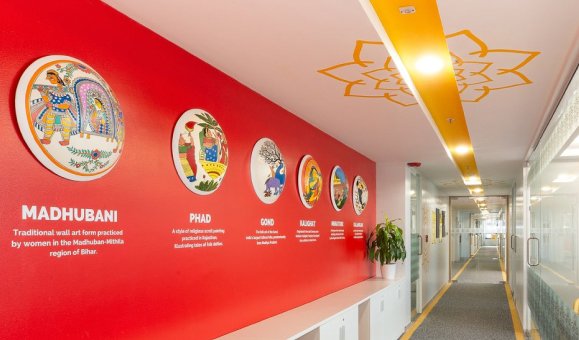 Atlas Copco Group Office Branding