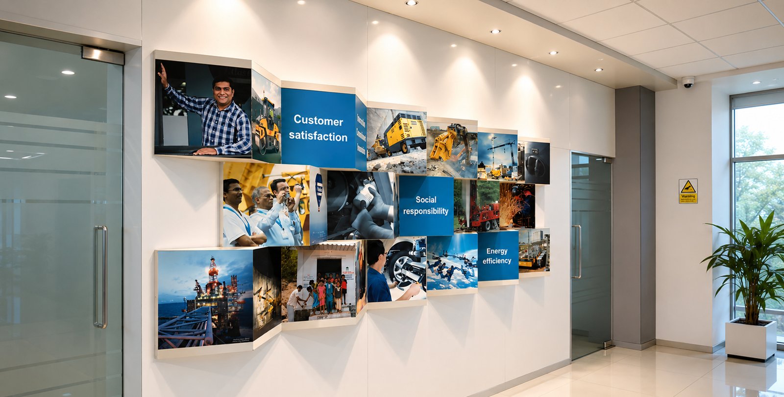 Office branding interior