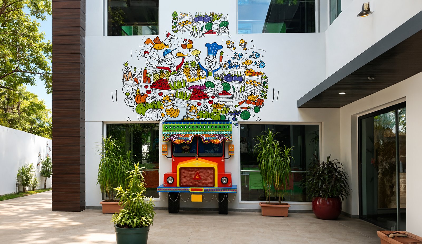 Office branding interior