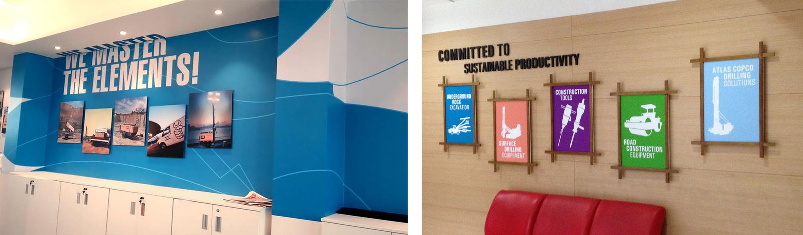 Office branding interior