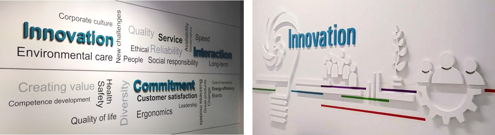Office branding interior