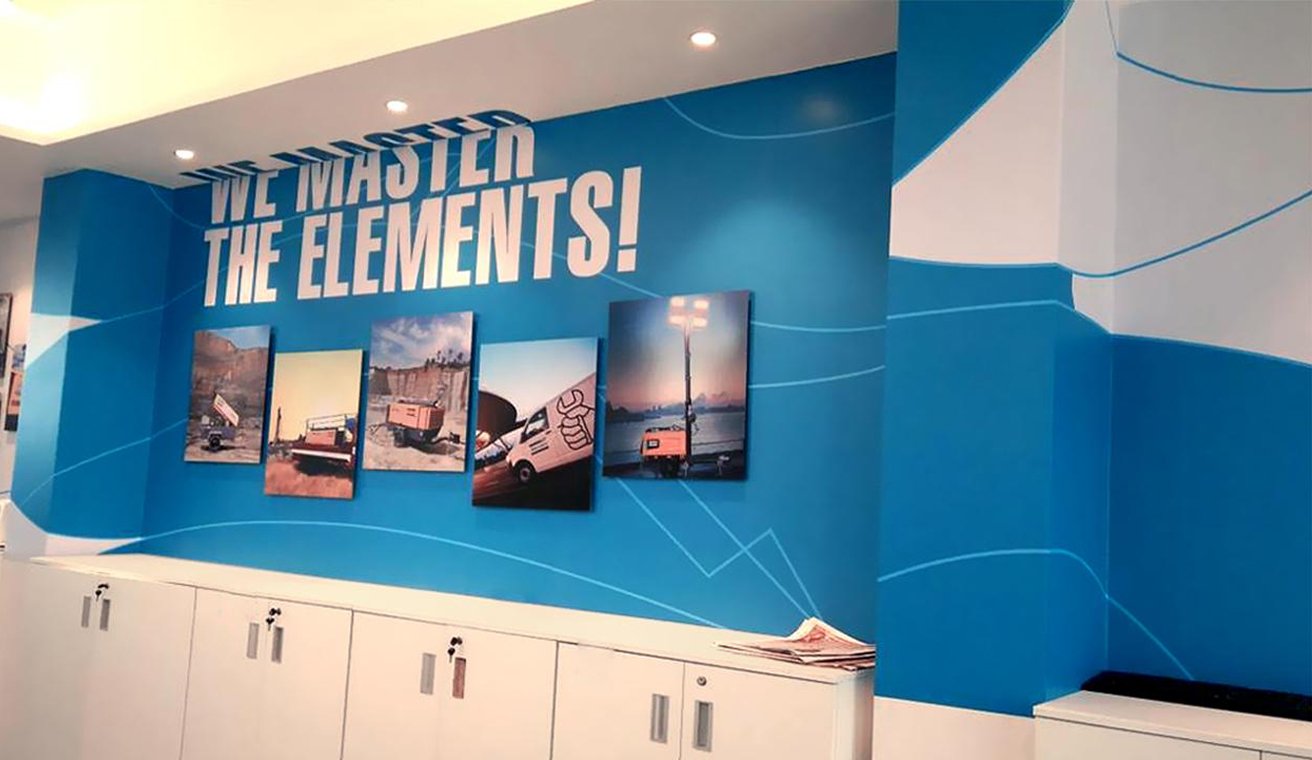 Office branding interior
