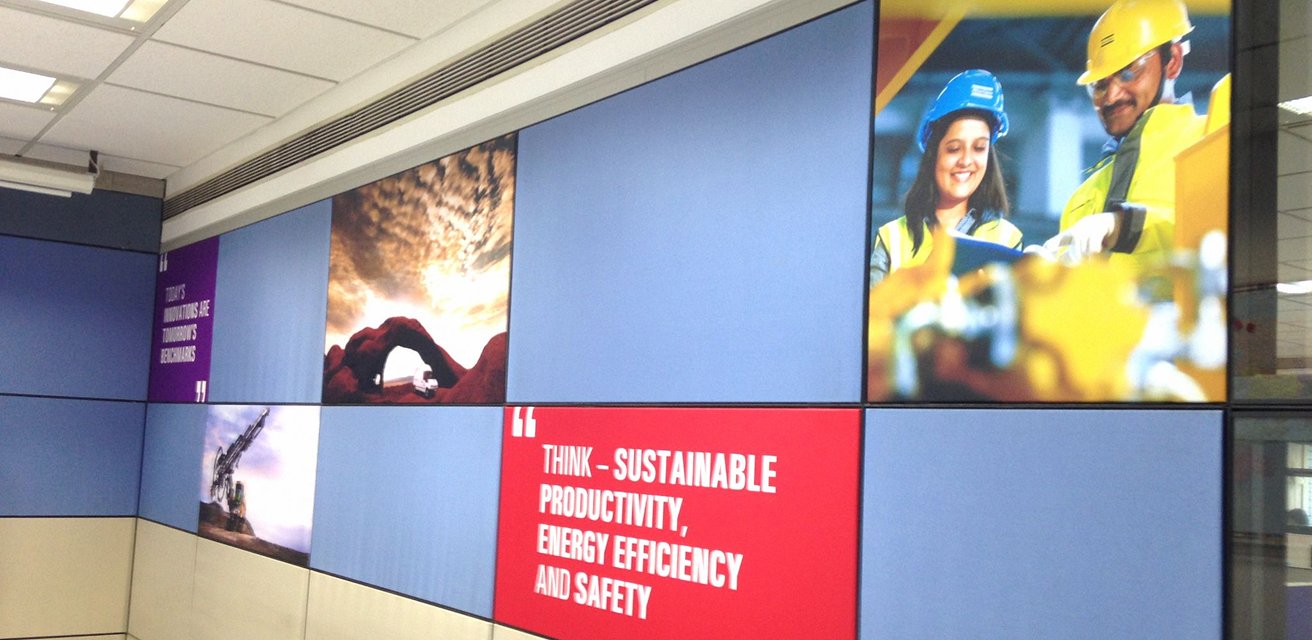 Office branding interior