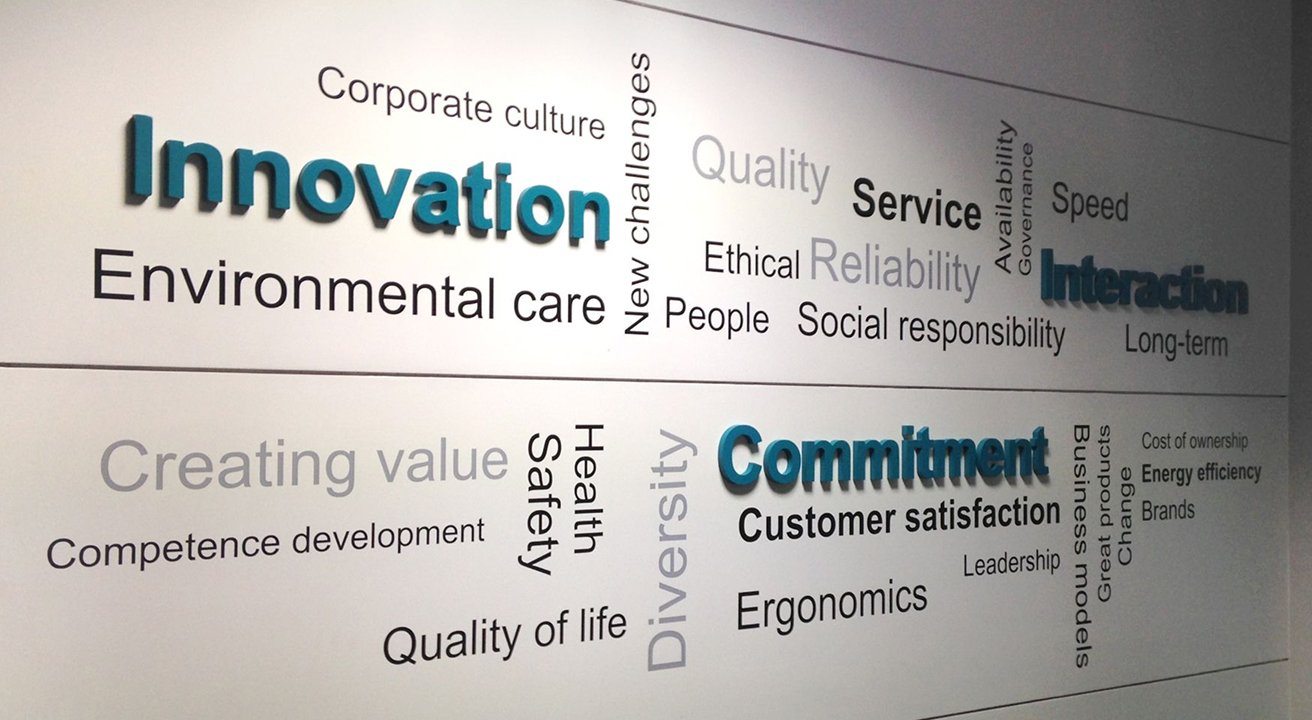 Office branding interior