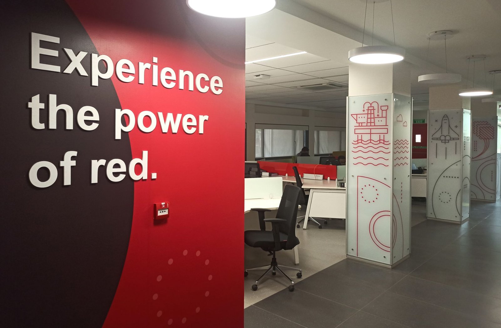 Office branding interior