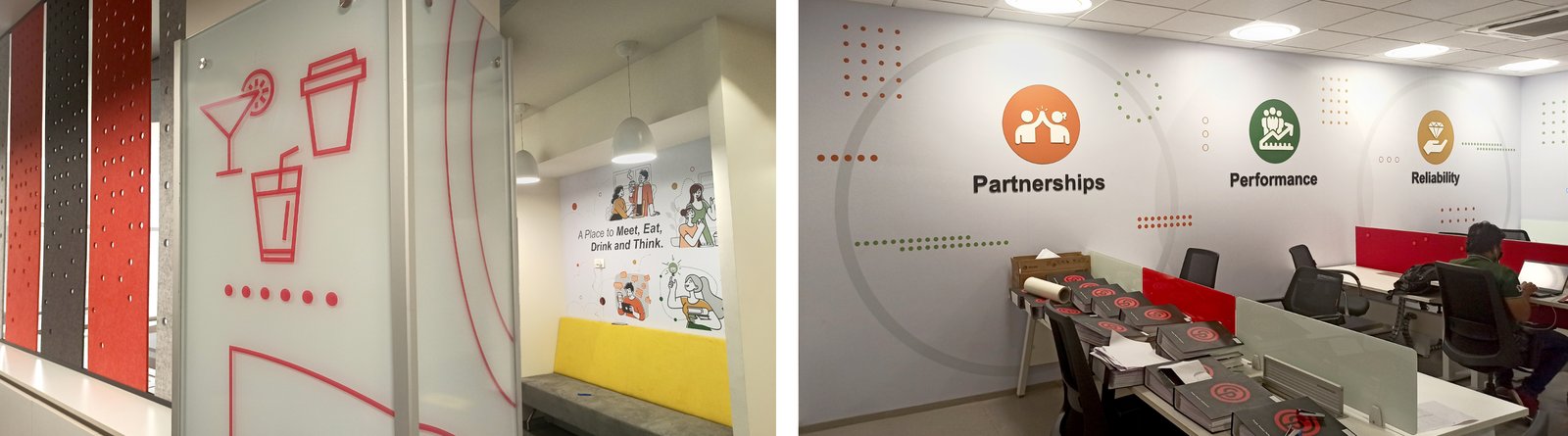 Office branding interior