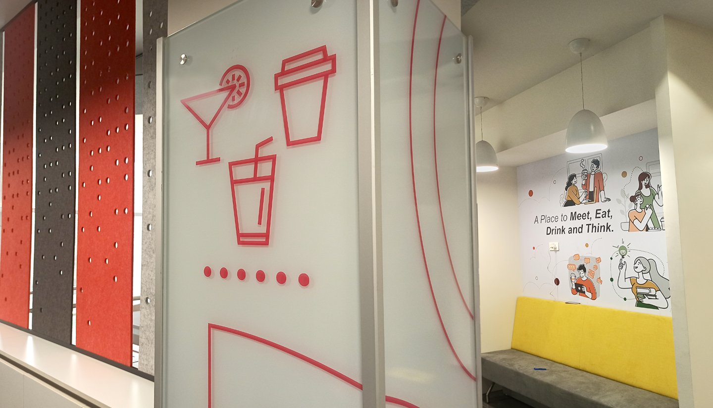 Office branding interior