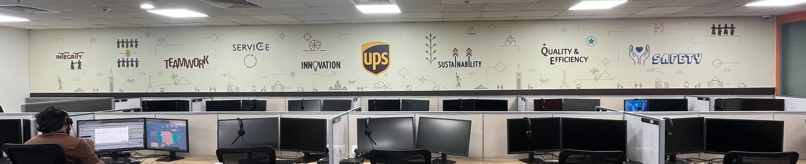Office branding interior