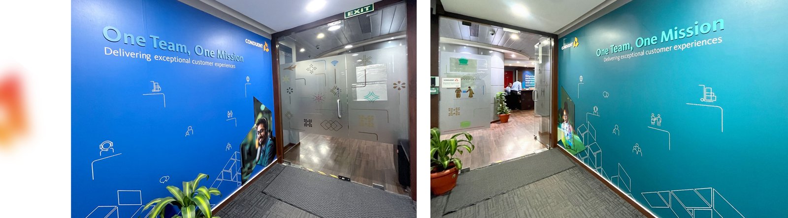 Office branding interior