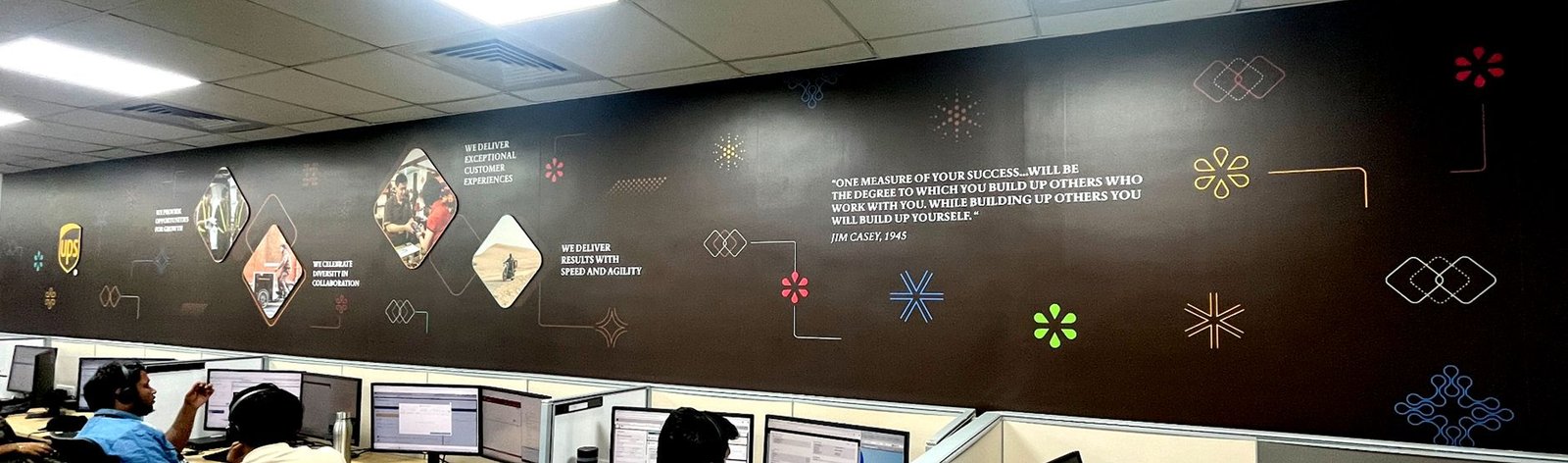 Office branding interior