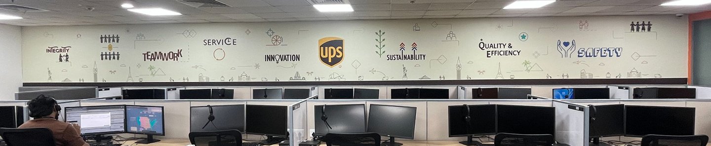 Office branding interior