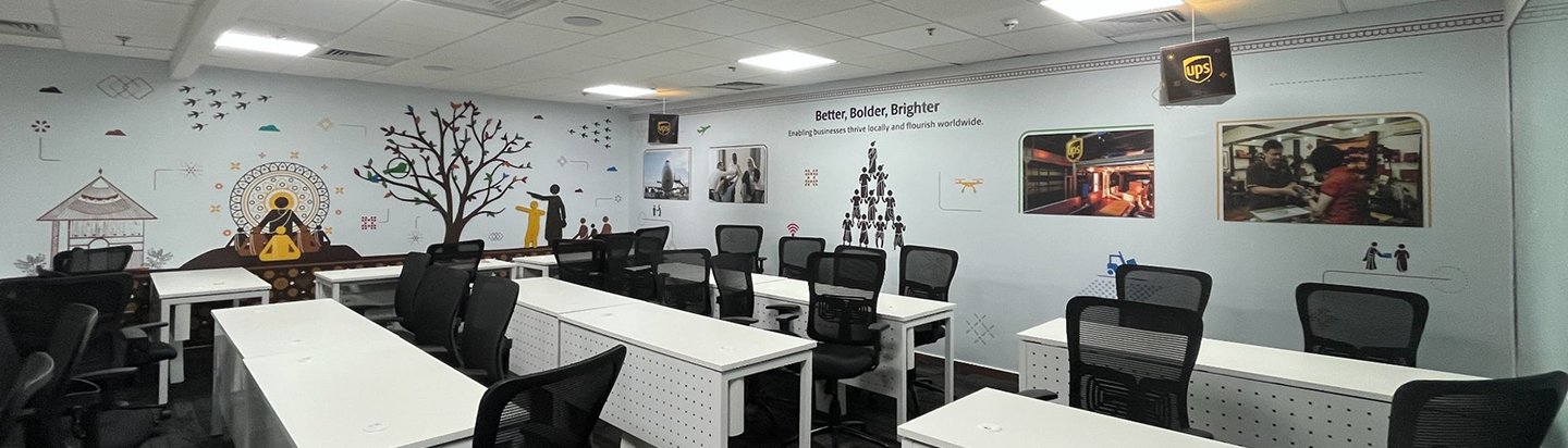 Office branding interior