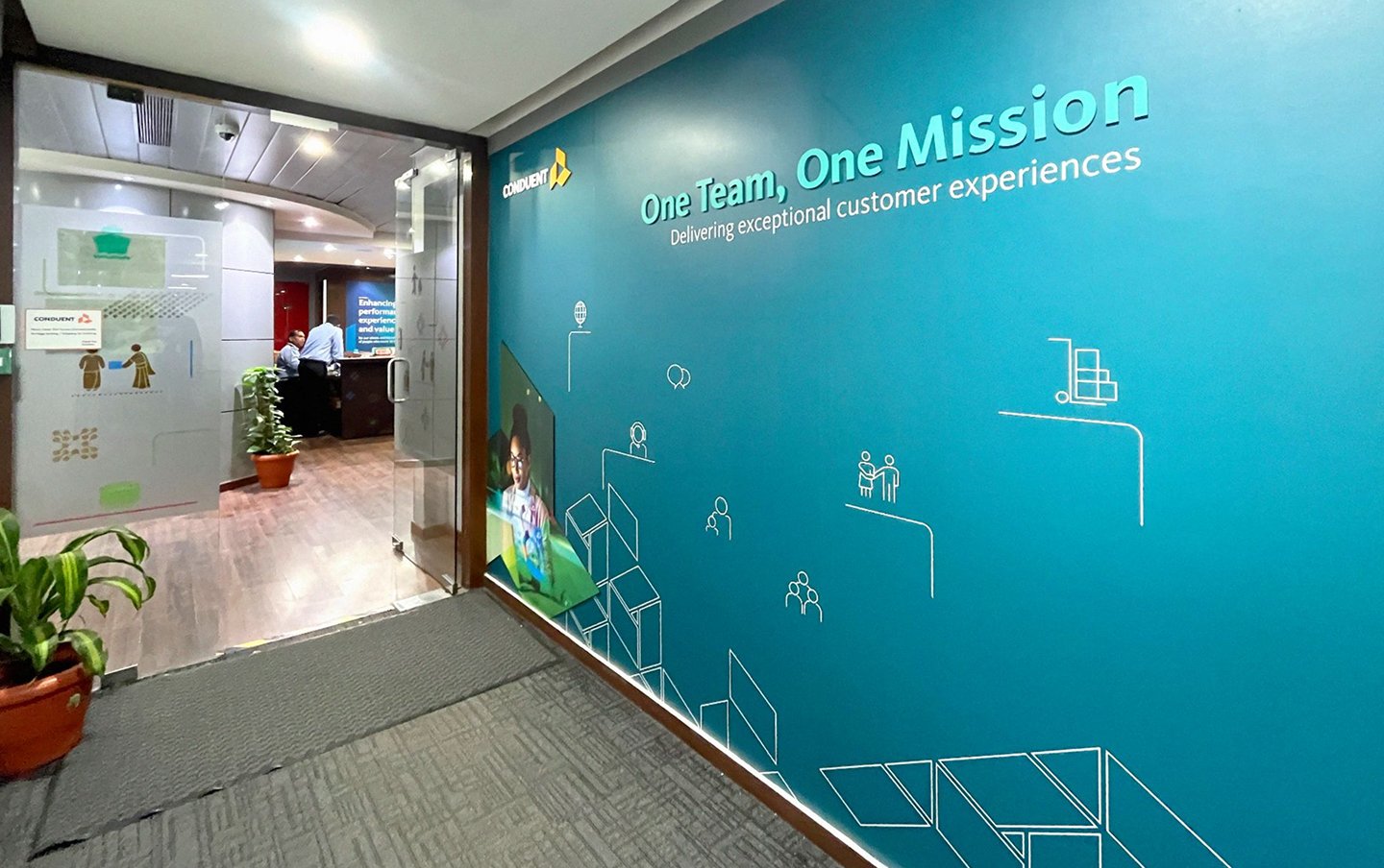 Office branding interior