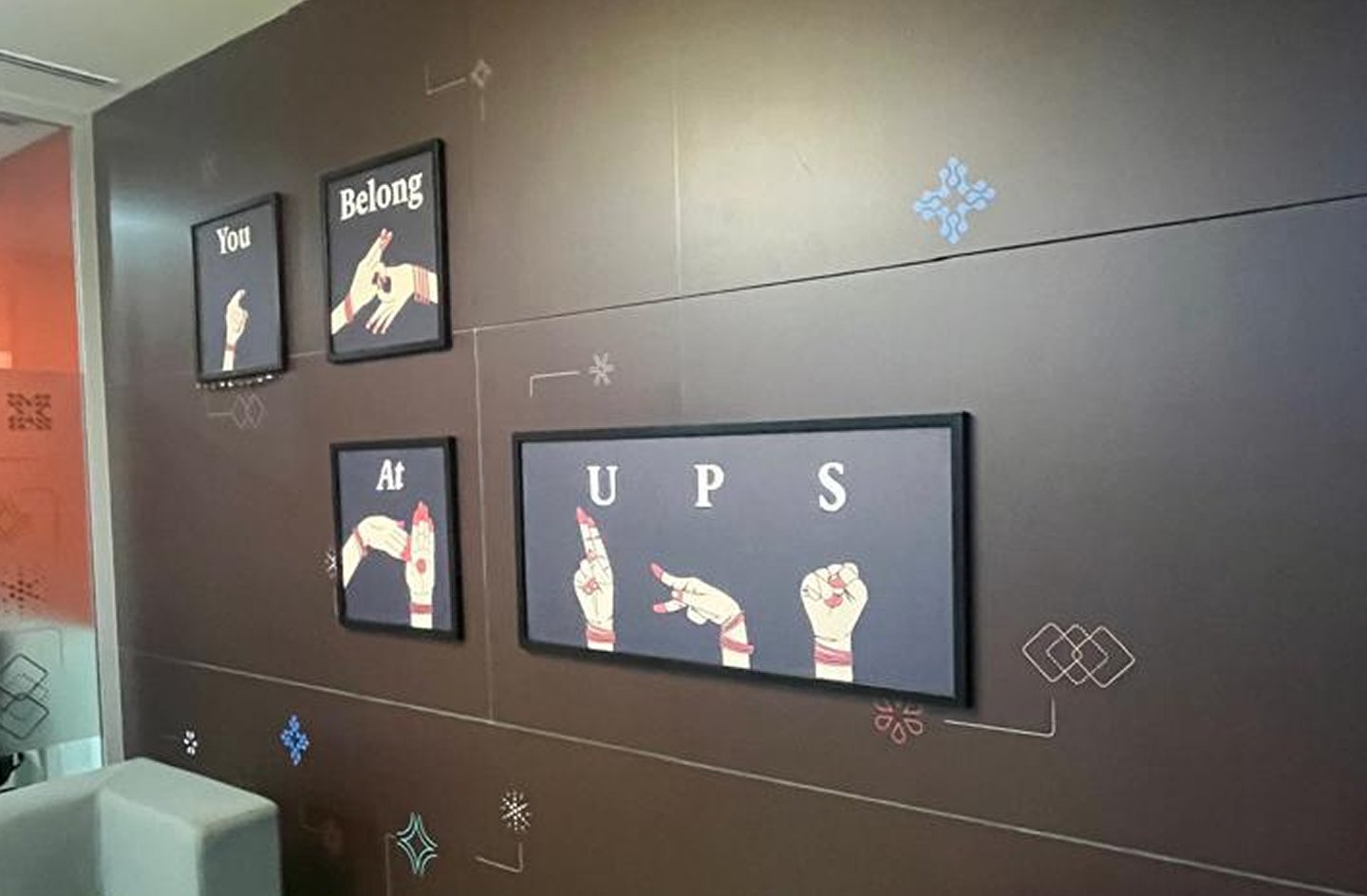 Office branding interior
