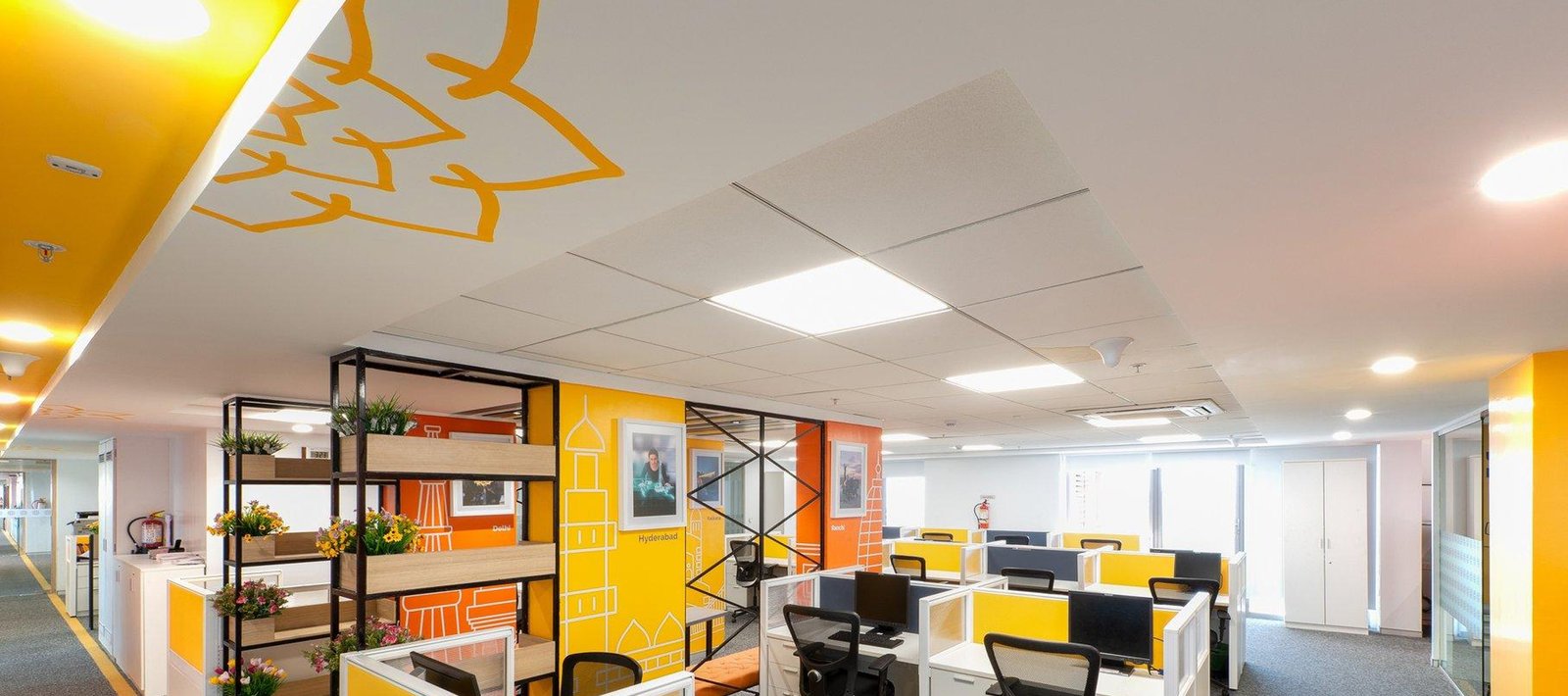Office branding interior