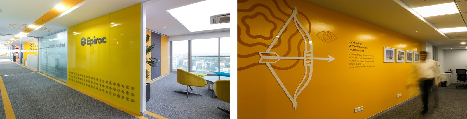 Office branding interior