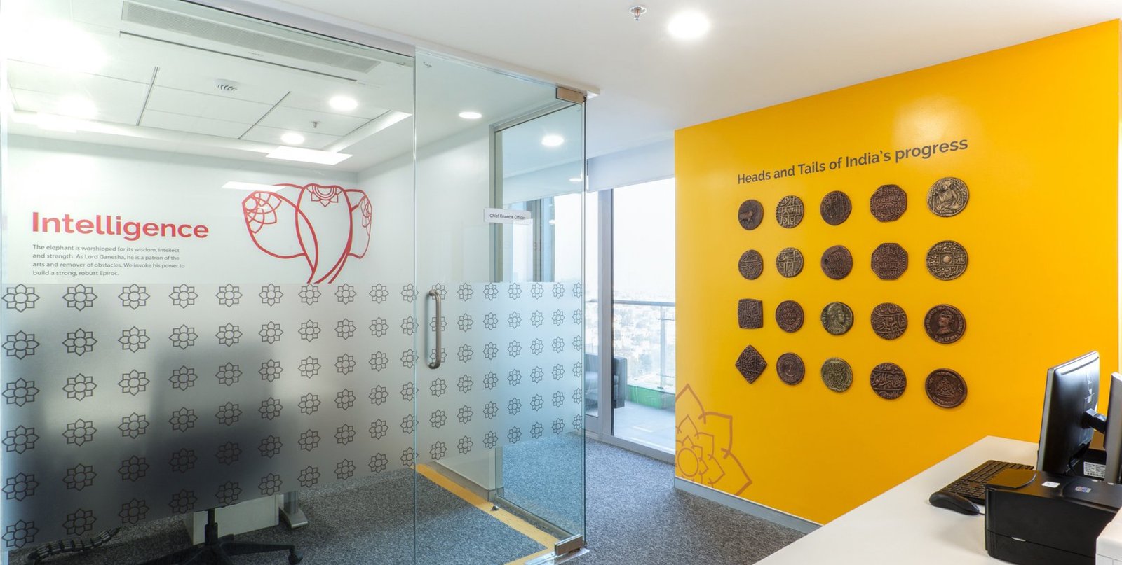 Office branding interior