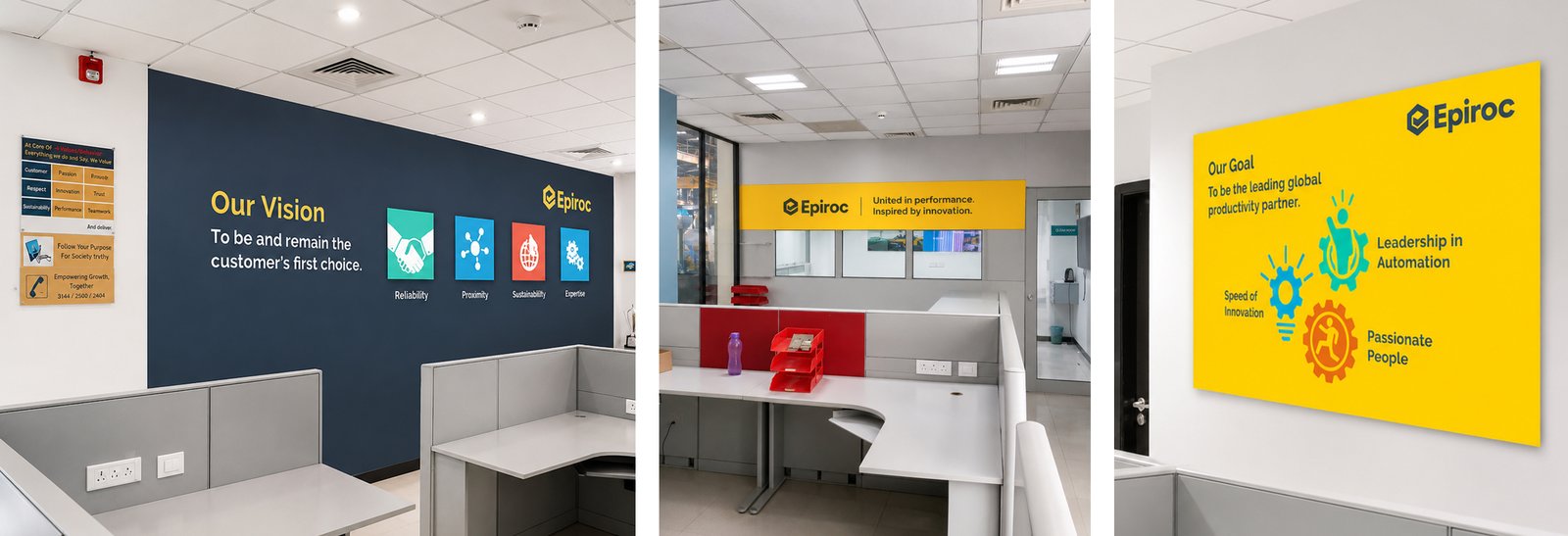 Office branding interior
