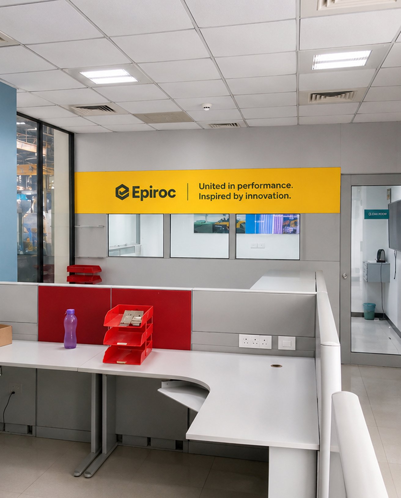 Office branding interior
