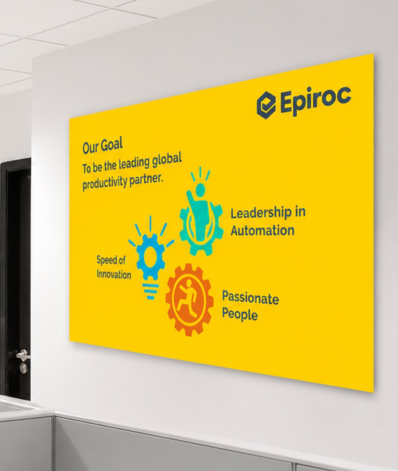 Office branding interior