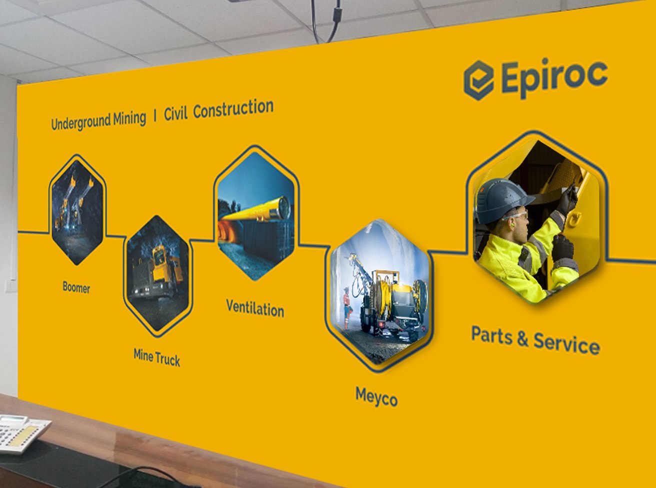 Office branding interior