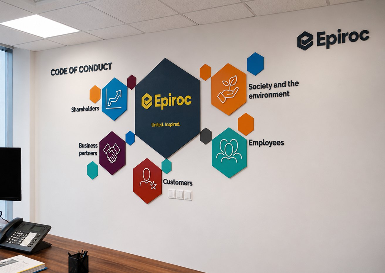 Office branding interior