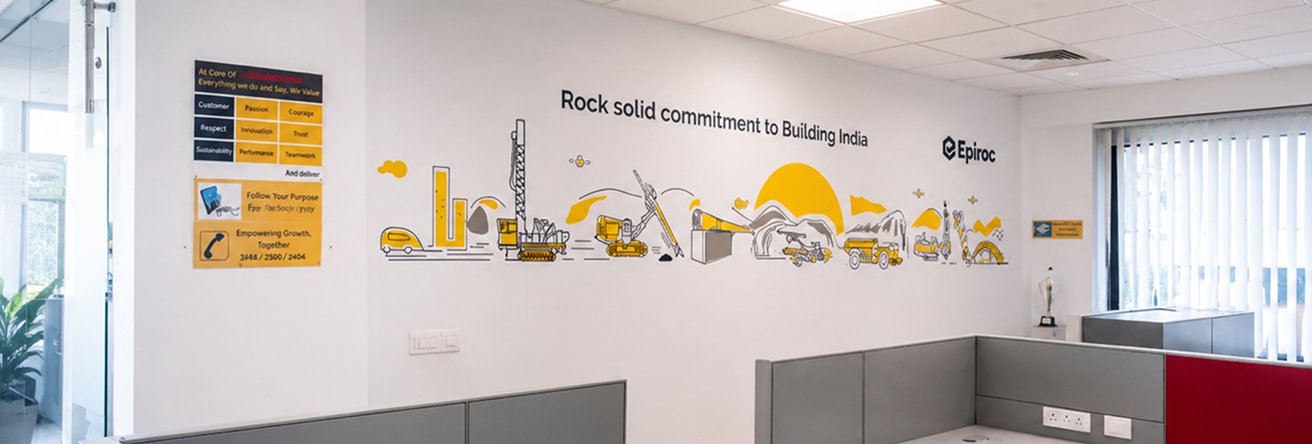 Office branding interior