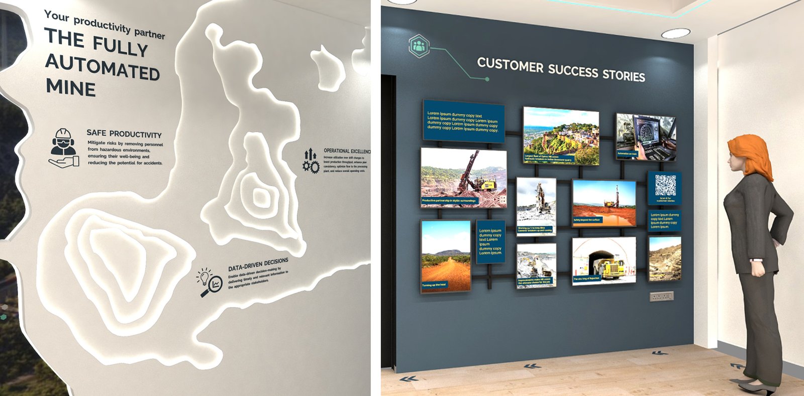 Office branding interior