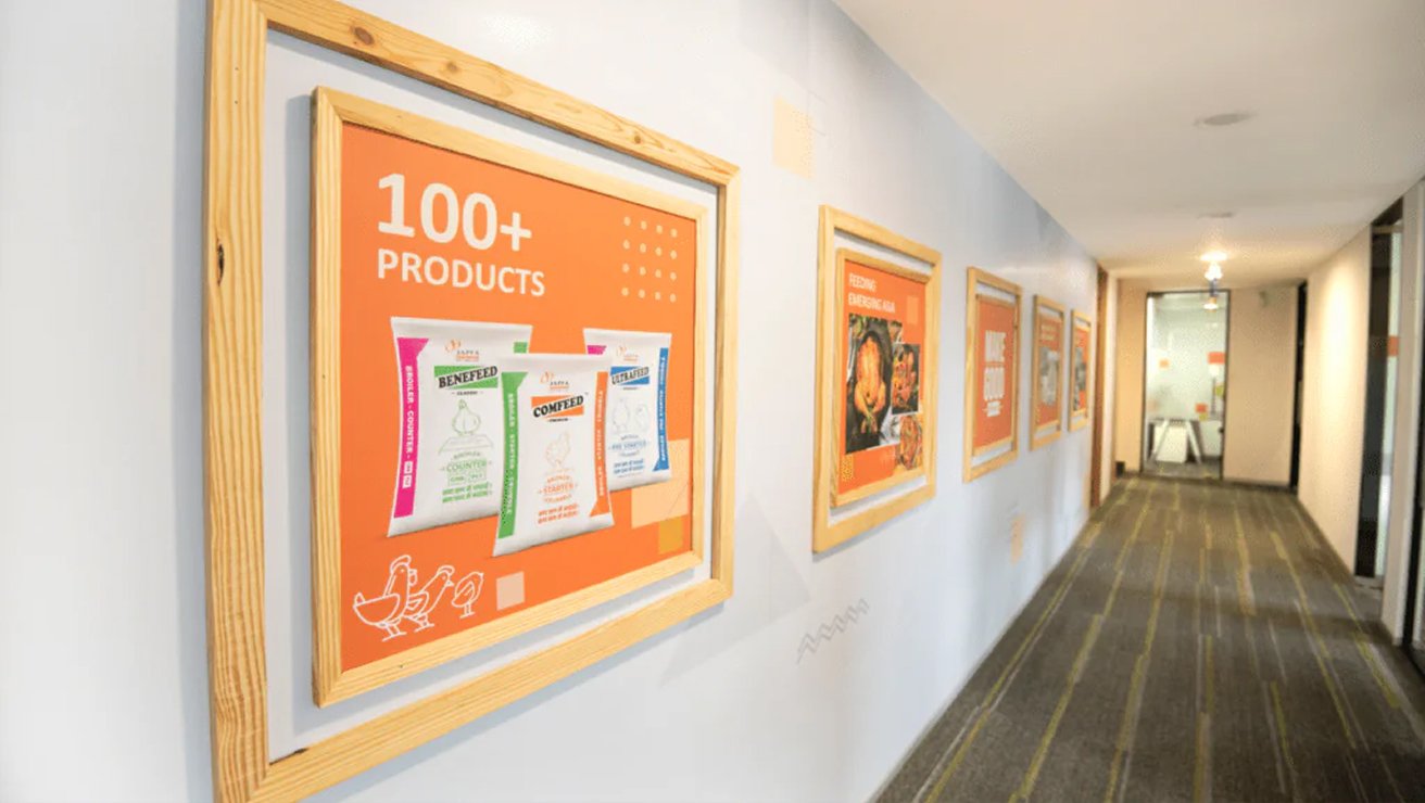 Office branding interior