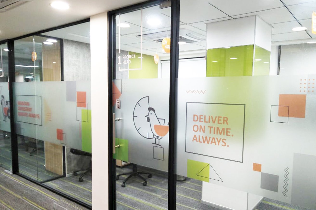 Office branding interior