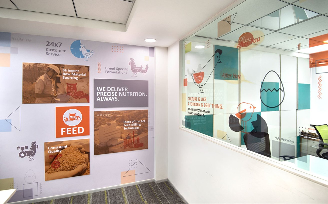 Office branding interior