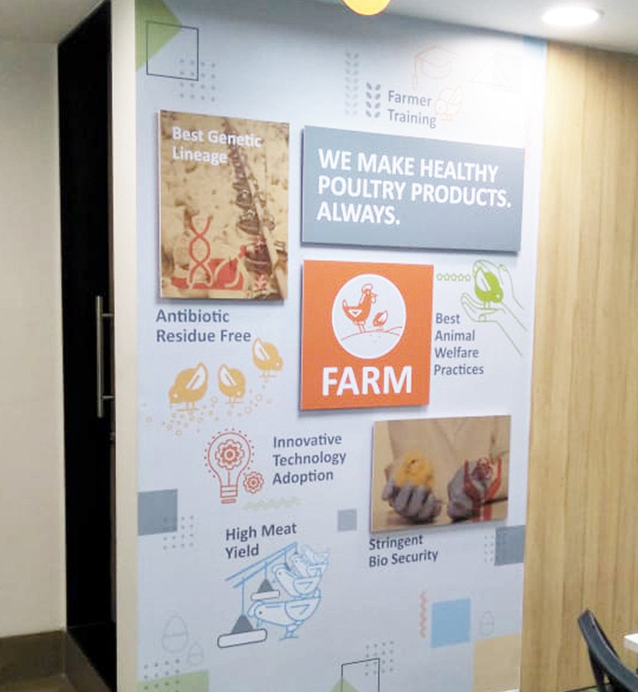 Office branding interior