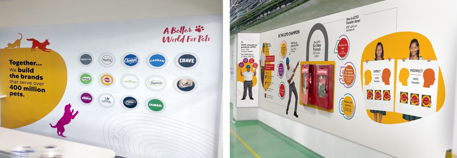 Office branding interior