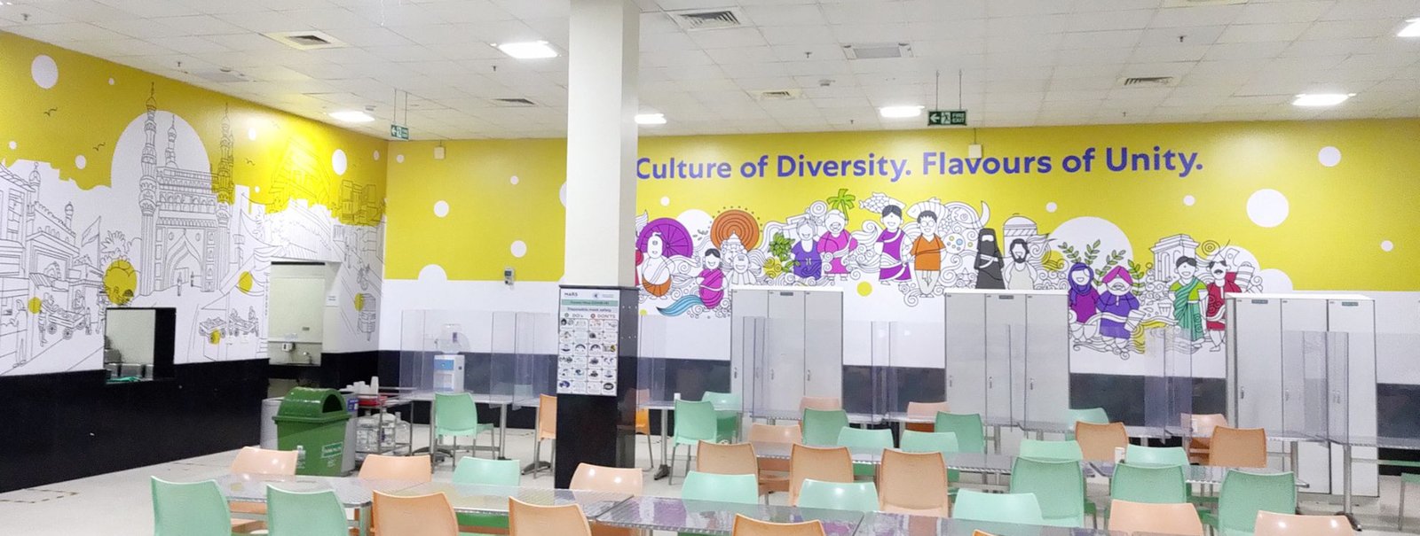 Office branding interior