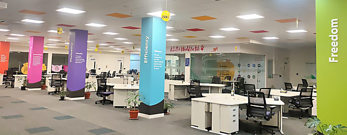 Office branding interior