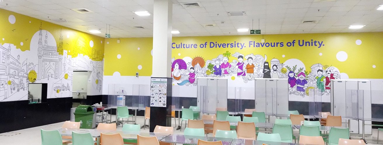 Office branding interior