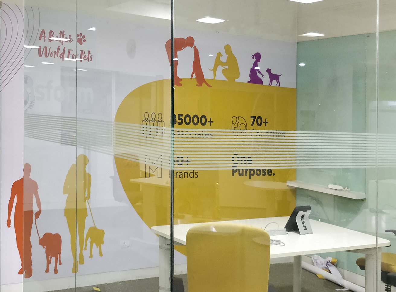 Office branding interior