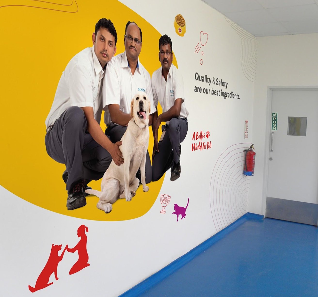 Office branding interior
