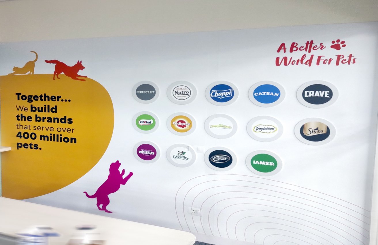 Office branding interior