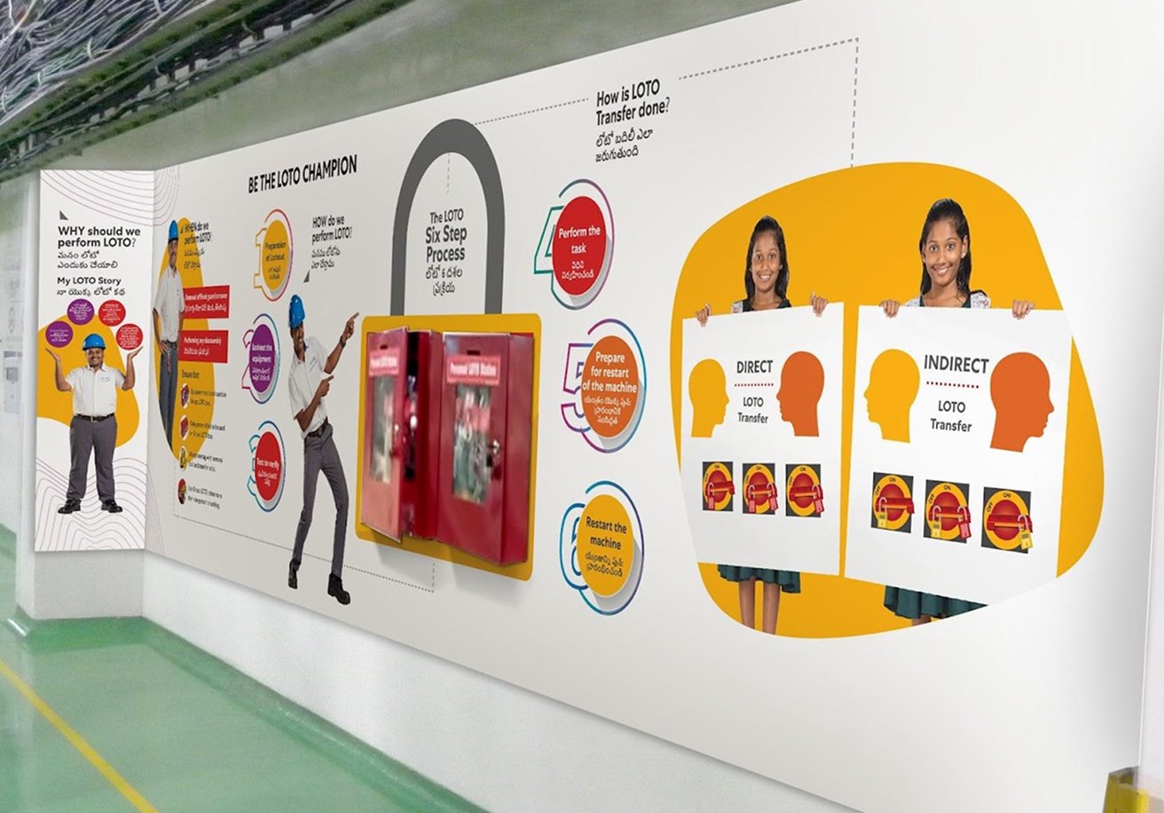 Office branding interior