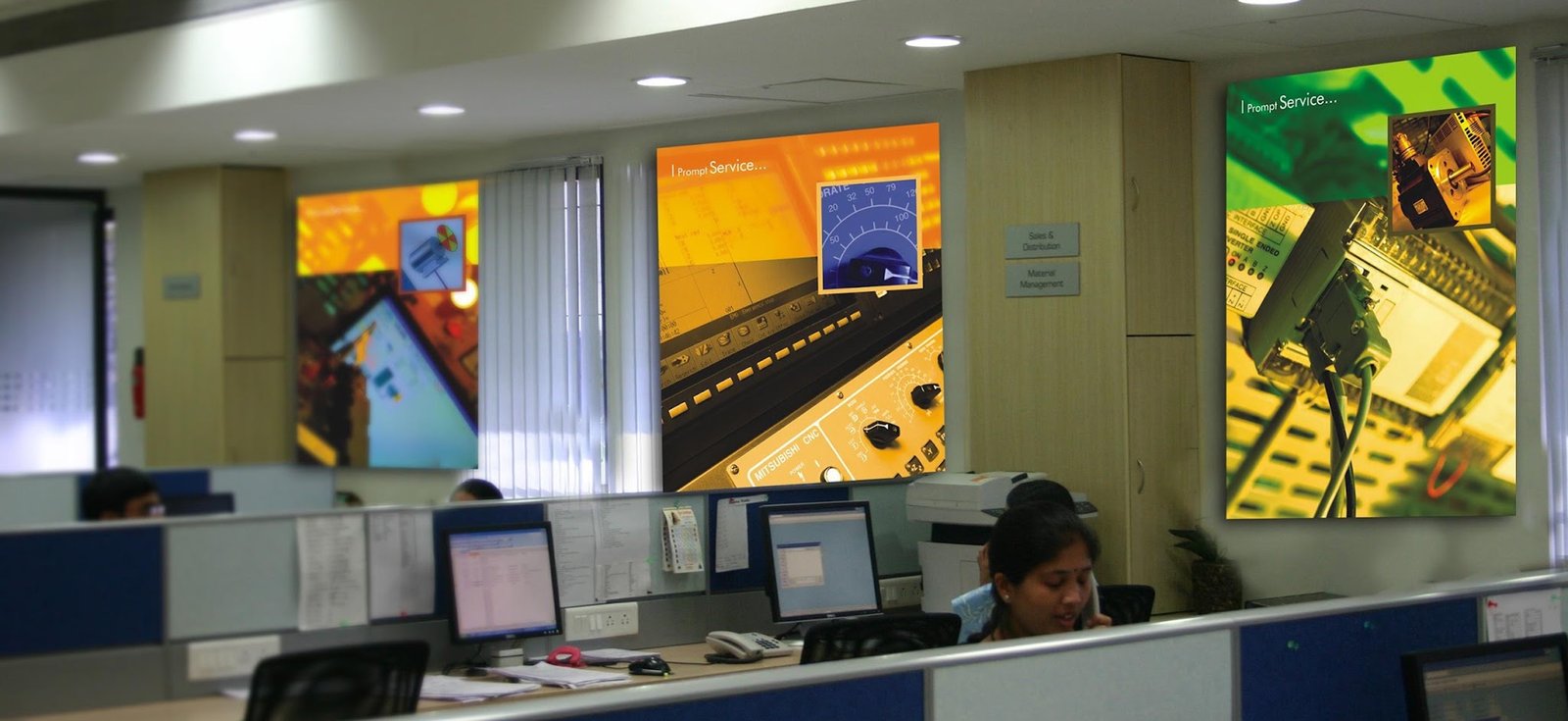 Office branding interior