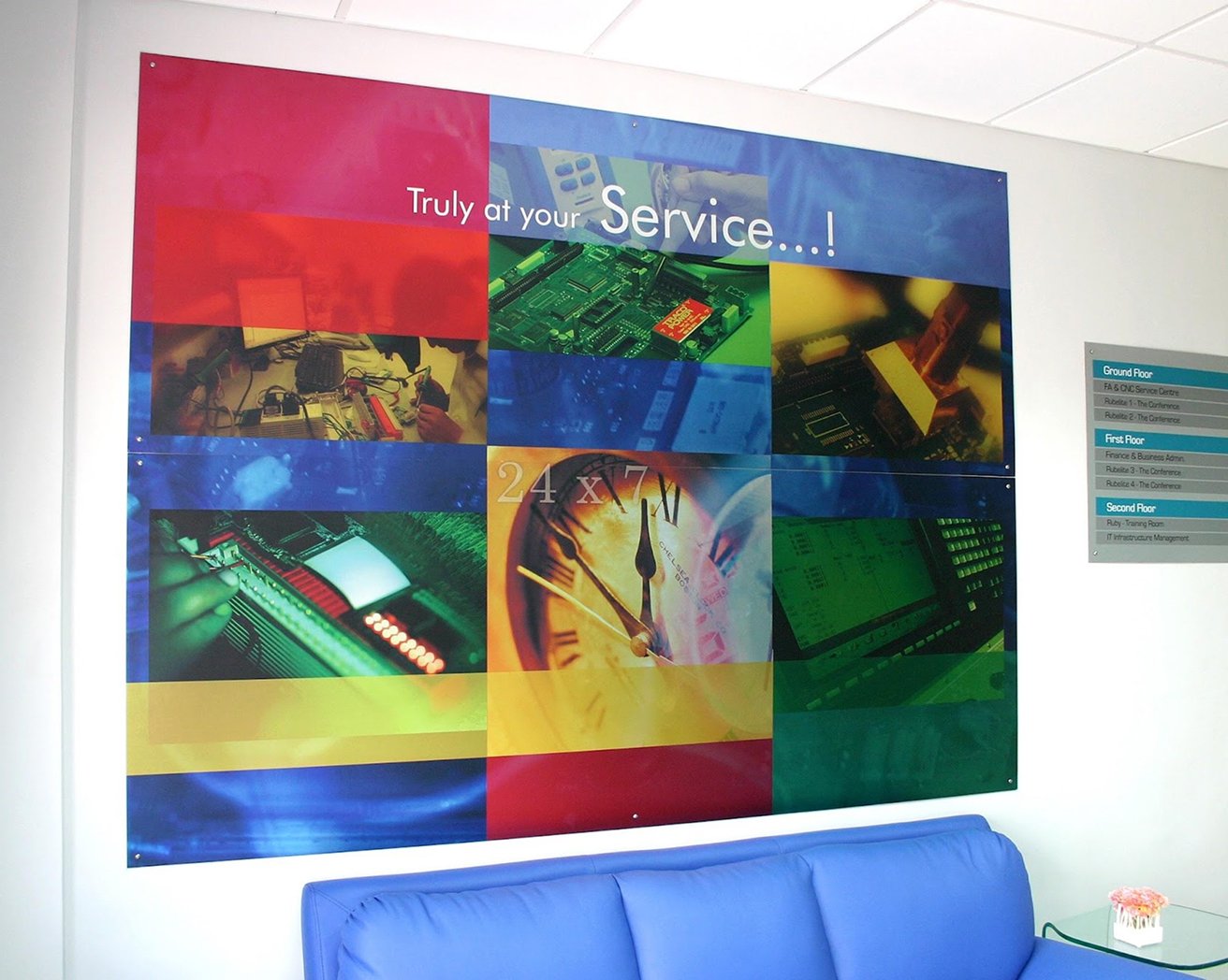 Office branding interior