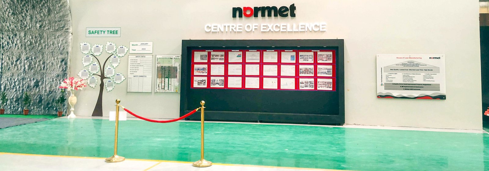 Office branding interior