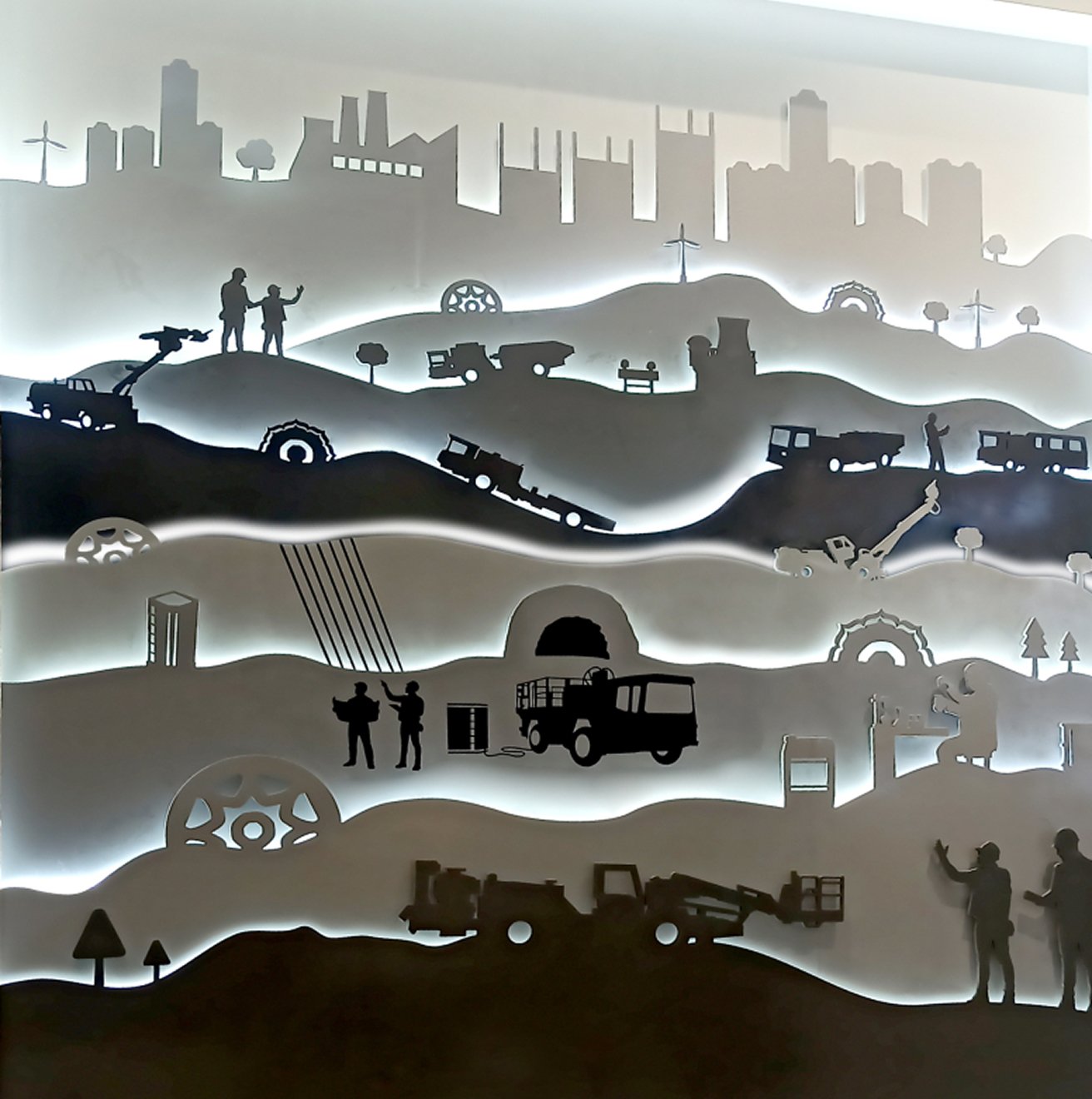 Office branding interior