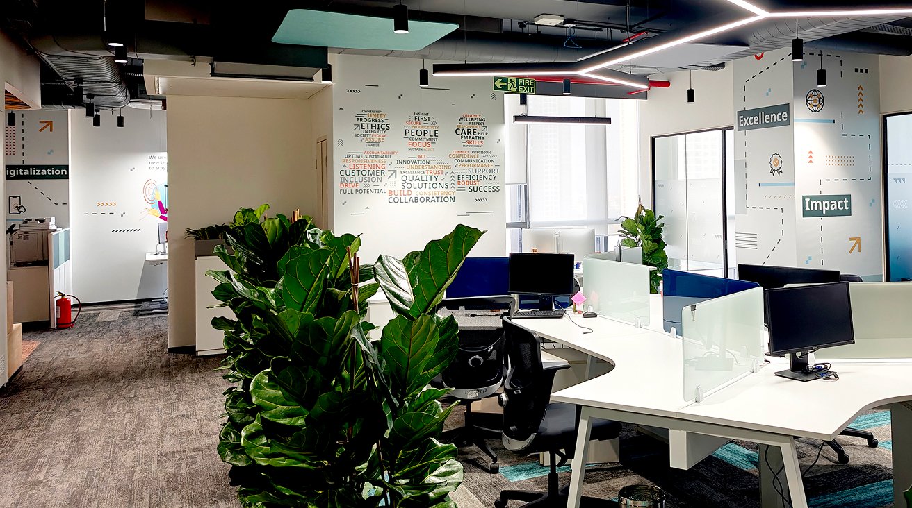 Office branding interior