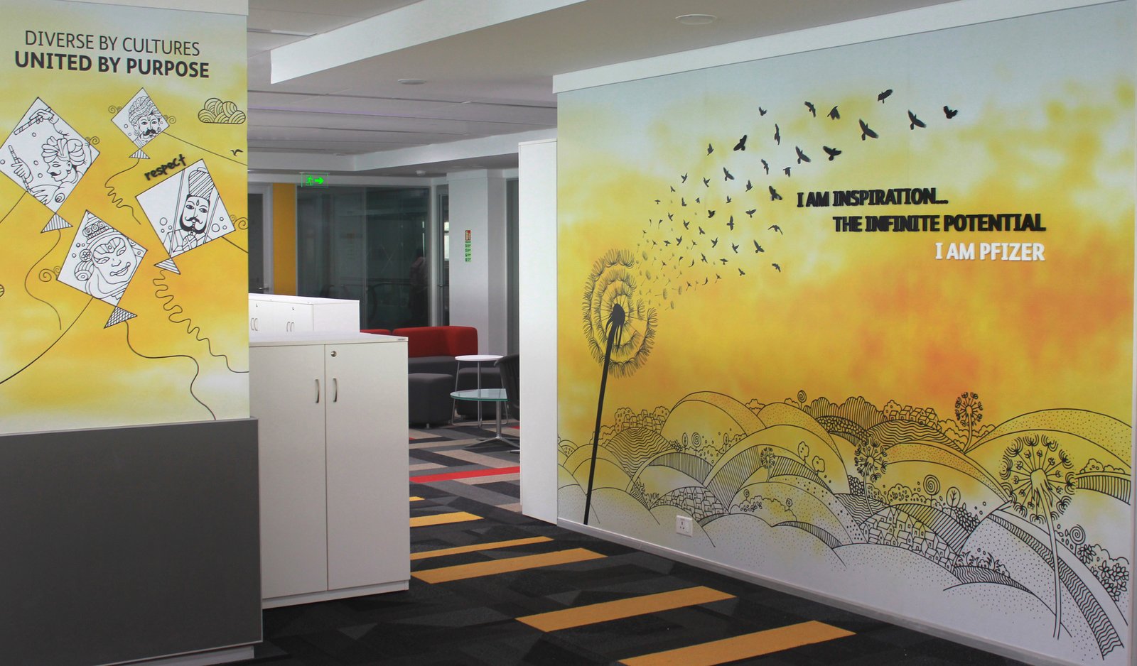 Ups Inc Office Branding