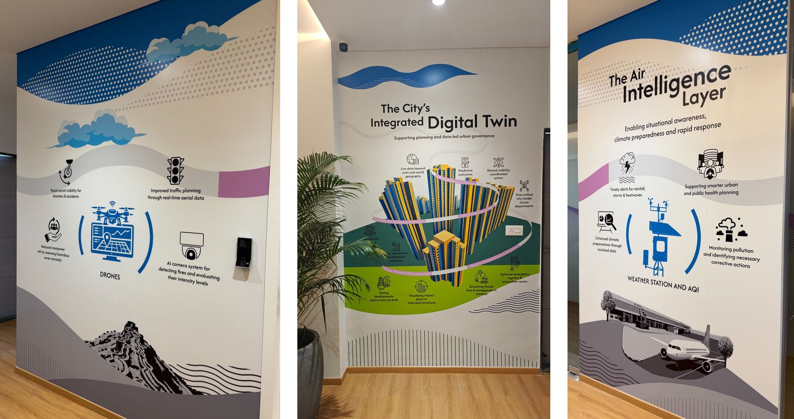 Office branding interior