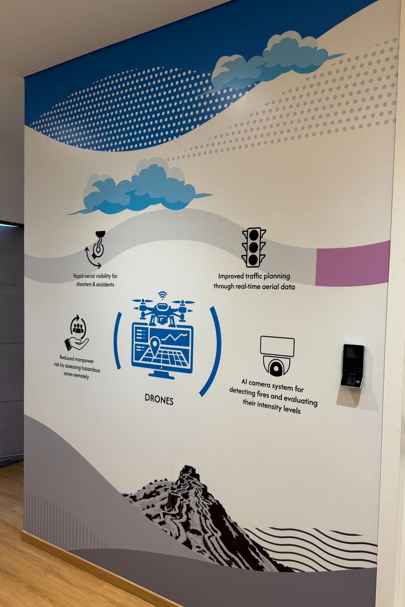 Office branding interior