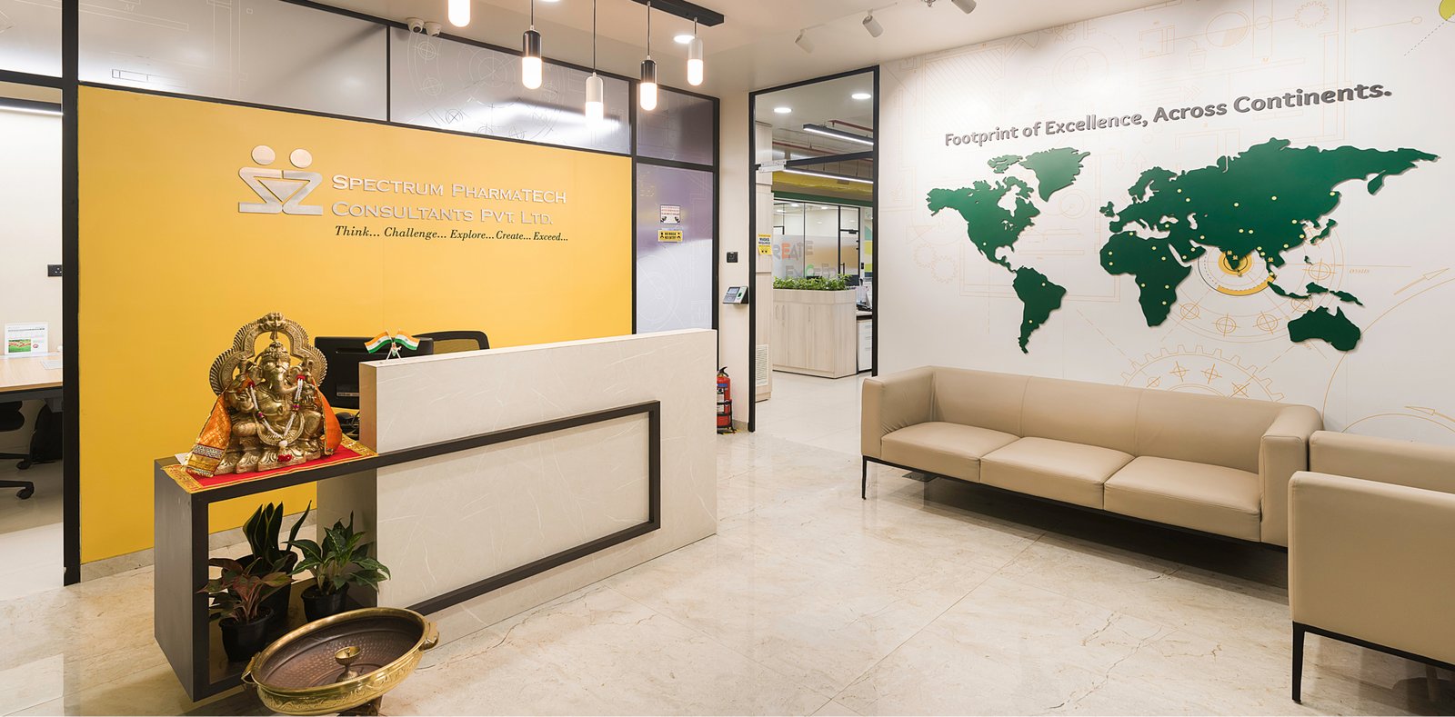 Office branding interior